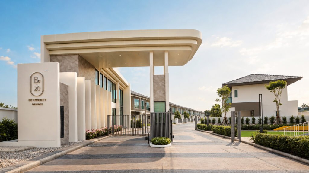 ภาพโครงการบ้านเดี่ยวบี ทเวนตี้ เวสต์เกต นนทบุรี ใกล้เซ็นทรัลเวสต์เกตและ MRT สายสีม่วง
