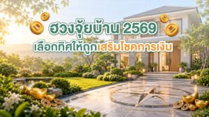 ฮวงจุ้ยบ้าน 2569 เลือกทิศให้ถูกเสริมโชคการเงิน